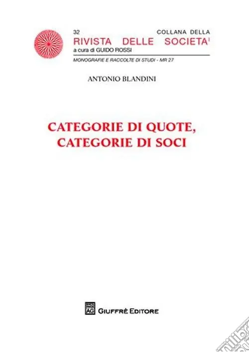 Categorie di quote, categorie di soci Direttamente Dal Produttore