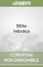 Prezzo Scontato Biblia hebraica