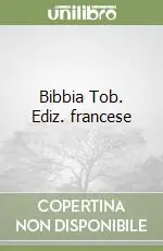 Prezzo Di Fabbrica Bibbia Tob. Ediz. francese