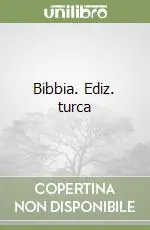 Offerta Bibbia. Ediz. turca