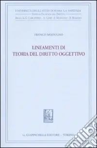 Acquista Ora Lineamenti di teoria del diritto oggettivo