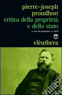 Critica della proprietà e dello stato Acquista Ora