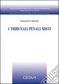 I tribunali penali misti Professionale