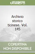 Archivio storico ticinese. Vol. 145 Spedizione Espresso