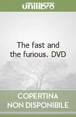 Bestseller The fast and the furious. DVD
