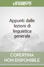 Prezzo Conveniente Appunti dalle lezioni di linguistica generale
