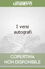 I versi autografi Sconto