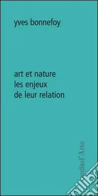 Promozione Art et nature. Les enjeux de leur relation