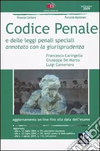 Consegna Rapida Codice penale e delle leggi penali speciali annotato con la giurisprudenza