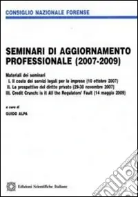 Seminari di aggiornamento professionale (2007-2009) A Buon Prezzo