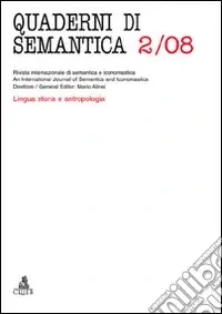 Quaderni di semantica (2009). Vol. 2 Direttamente Dal Produttore