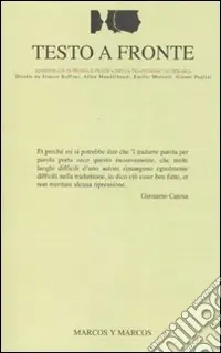 Occasione Testo a fronte. Vol. 36
