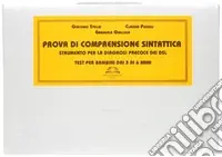 Nuova Collezione Prova di comprensione sintattica. Strumento per la diagnosi precoce dei DSL. Test per bambini dai 3 ai 6 anni