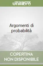Argomenti di probabilità Novità