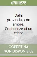 Dalla provincia, con amore. Confidenze di un critico Offerta