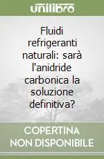 Vendita Finale Fluidi refrigeranti naturali sarà l‘anidride carbonica la soluzione definitiva?