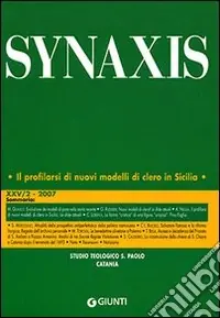 Prezzo Conveniente Quaderni di Synaxis. Vol. 25/2