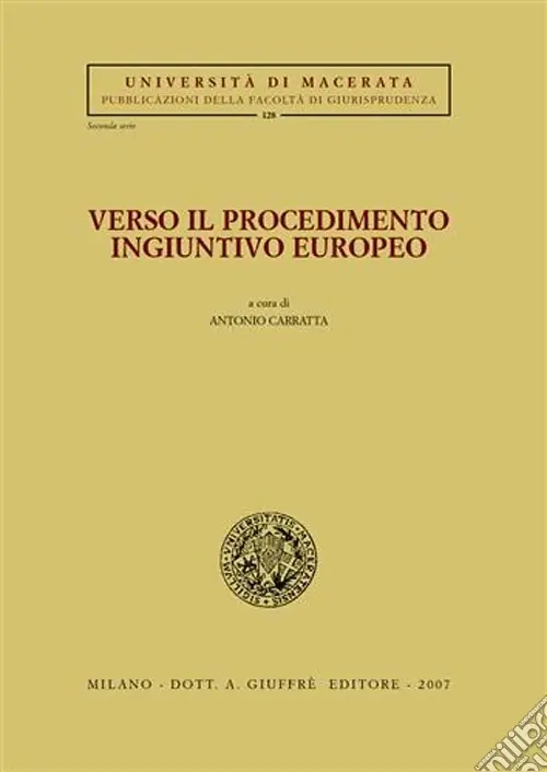 Verso il procedimento ingiuntivo europeo Compra Oggi Stesso