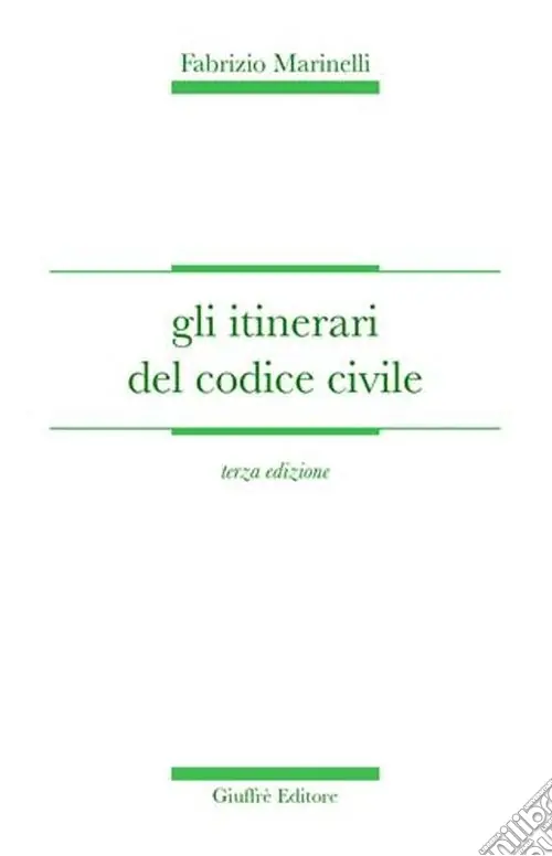 Ordina Subito Gli itinerari del Codice civile
