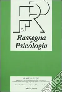 Esclusivo Rassegna di psicologia (2007). Vol. 2