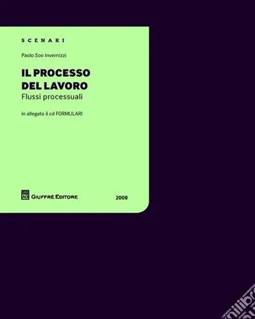 Il processo del lavoro. Con CD-ROM Prezzo Di Fabbrica