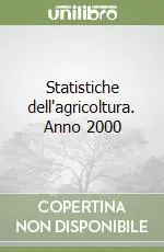 Sconto Statistiche dell‘agricoltura. Anno 2000