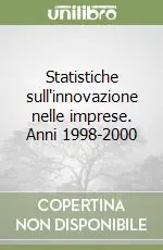 Super Prezzo Statistiche sull‘innovazione nelle imprese. Anni 1998-2000