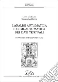Occasione Imperdibile L‘analisi automatica e semi-automatica dei dati testuali. Software e istruzioni per l‘uso