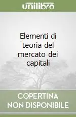 Elementi di teoria del mercato dei capitali Sconto