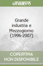 Grande industria e Mezzogiorno (1996-2007) Saldi