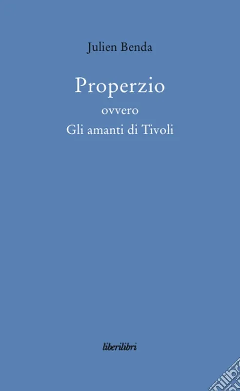 Properzio ovvero gli amanti di Tivoli Promo Stagionale