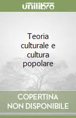 Teoria culturale e cultura popolare Offerta Del Giorno
