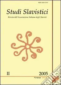 Studi slavistici. Ediz. multilingue. Vol. 2 (2005) Di Tendenza