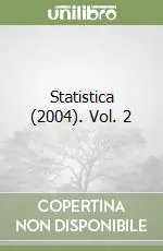 Statistica (2004). Vol. 2 Acquista Ora