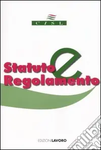 Statuto e regolamento CISL Novità