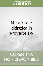 Metafora e didattica in Proverbi 1-9 Promozione