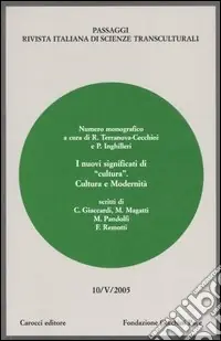 Passaggi (2005). Rivista italiana di scienze transculturali. Vol. 10 Prezzo Conveniente