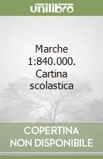 Marche 1 840.000. Cartina scolastica Ultime Pezzi