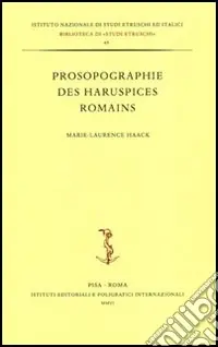 Non Perdere Prosopographie des haruspices romains