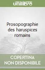 Prosopographie des haruspices romains Consegna Rapida
