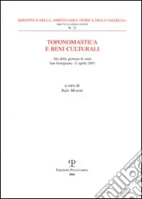 Compra Adesso Toponomastica e beni culturali