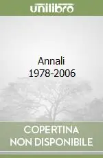 Annali 1978-2006 Offerta Speciale