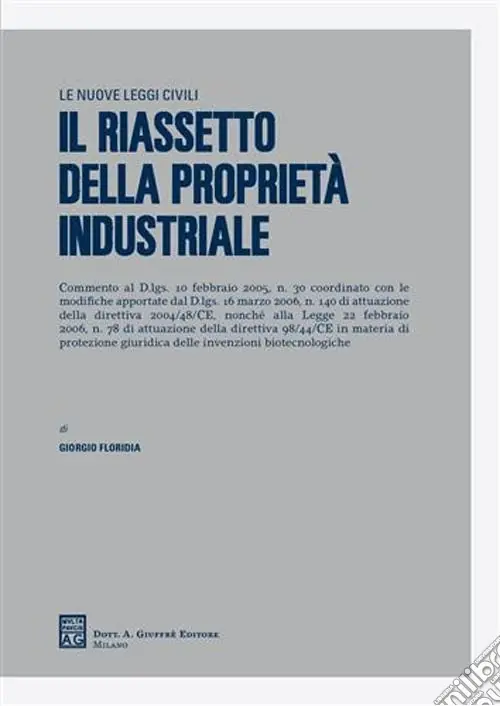 Il riassetto della proprietà industriale Ultime Pezzi