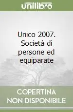 Unico 2007. Società di persone ed equiparate Offerta Del Giorno