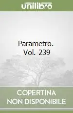 Parametro. Vol. 239 Acquista Ora