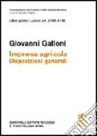 Libro quarto Artt. 2135-2139. Impresa agricola. Disposizioni generali Prezzo Ridotto
