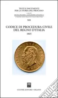 Nuovo Arrivo Codice di procedura civile del Regno d‘Italia (1865)