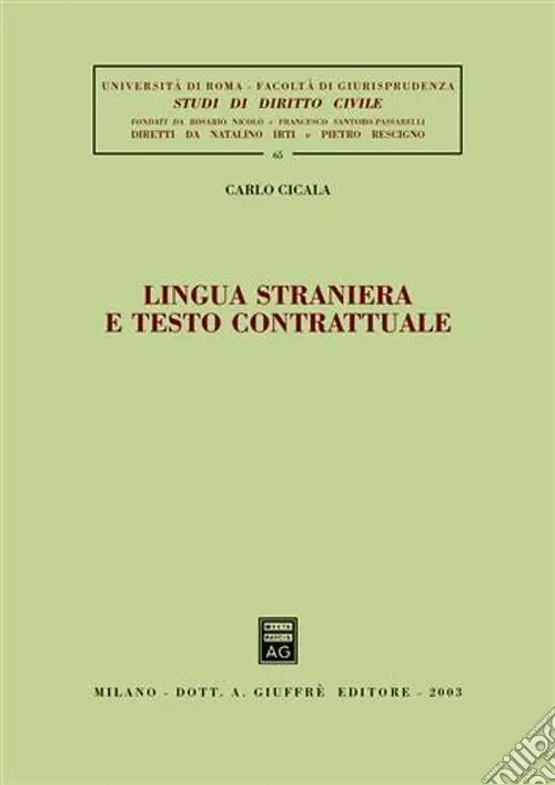 Lingua straniera e testo contrattuale Promo Stagionale