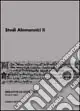 Studi alemannici. Vol. 2 Economico