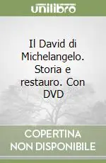 Il David di Michelangelo. Storia e restauro. Con DVD Compra Oggi Stesso